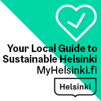 Your local guide to sustainable Helsinki -logo.