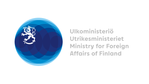 Picture: the logo of the Ministry for Foreign Affairs of Finland