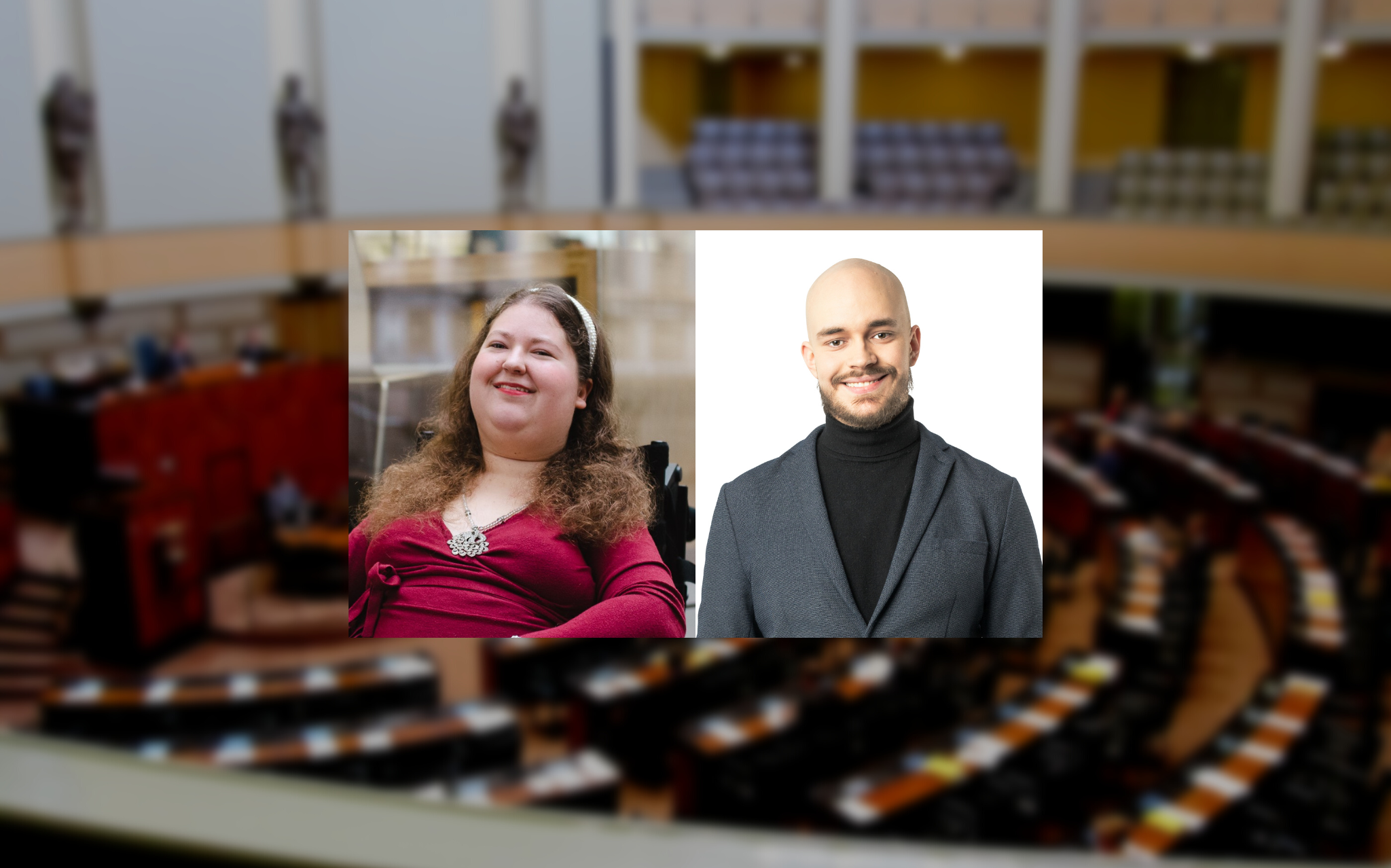 Kuvassa: Selina Nera ja Eemeli Valli