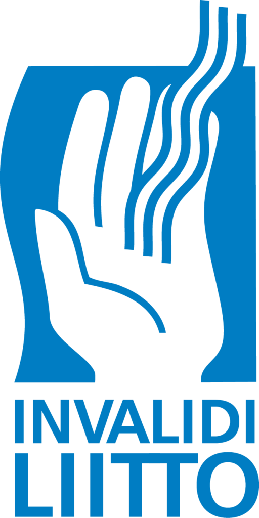 Kuvassa Invalidiliiton logo