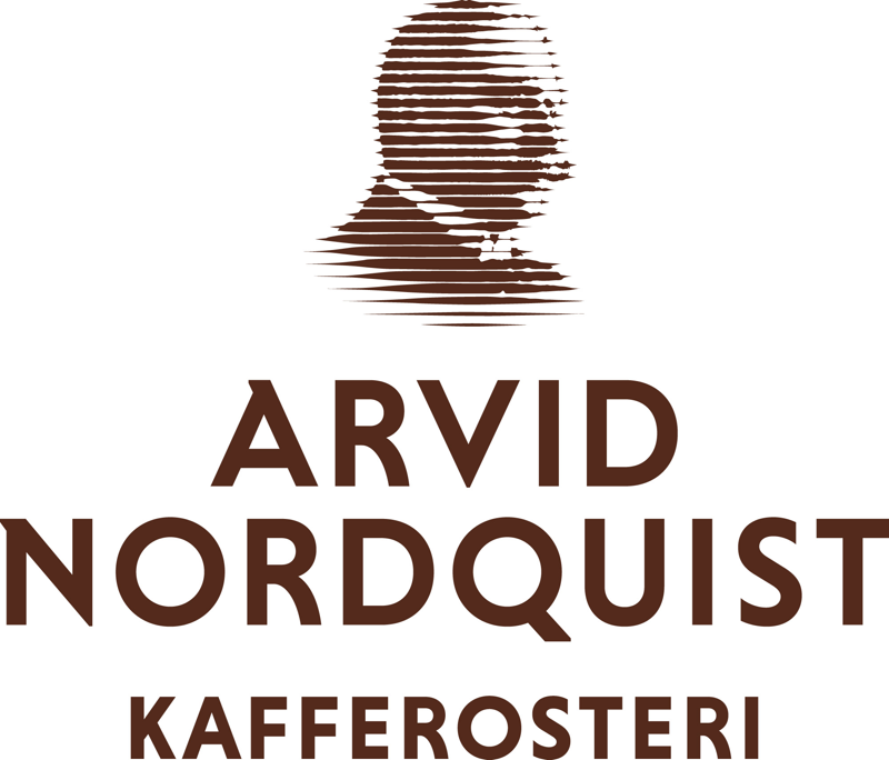 Kuvassa Arvid Norquist Kafferosteri logo
