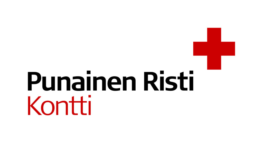In the picture: Logo of Kontti by the Finnish Red Cross.