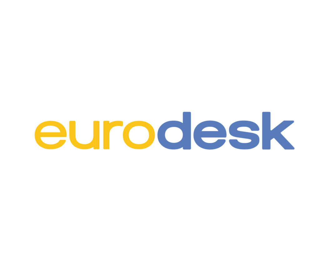 In the picture Eurodesk logo
