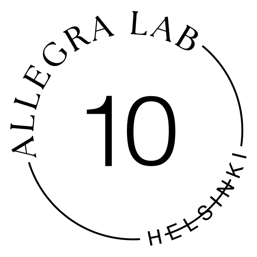 Allegra Lab Helsinki ry logo.