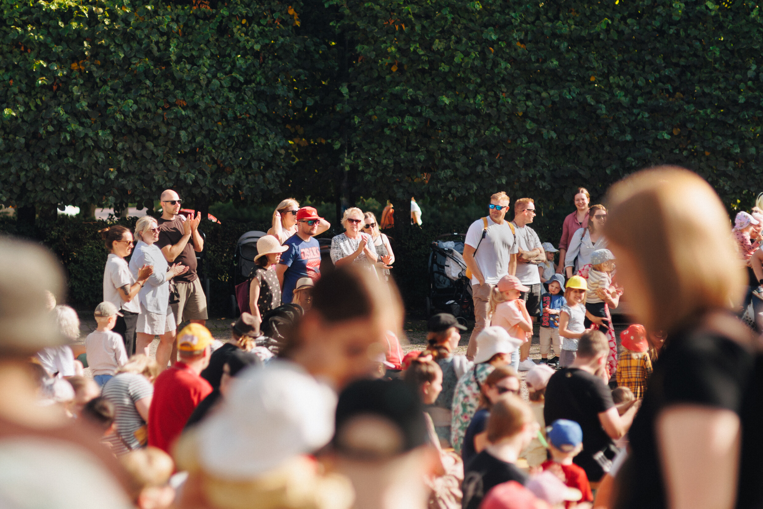 Crowd of people.